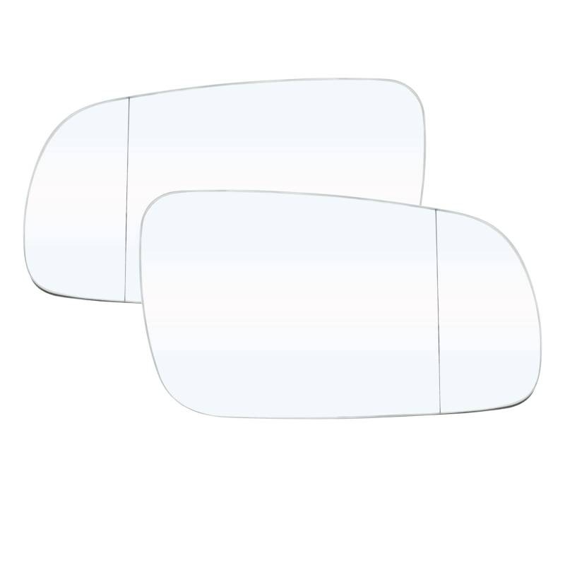 Ersatzspiegel Für Vw Für Golf 4 Mk4 Für Jetta Für Passat B5 B5.5 1996-2001 2002 2003 2004 Türflügelspiegelglas Beheizte Rückansicht Rückansicht Konvex Außenspiegelglas(Left and Right) von PUQWRIM