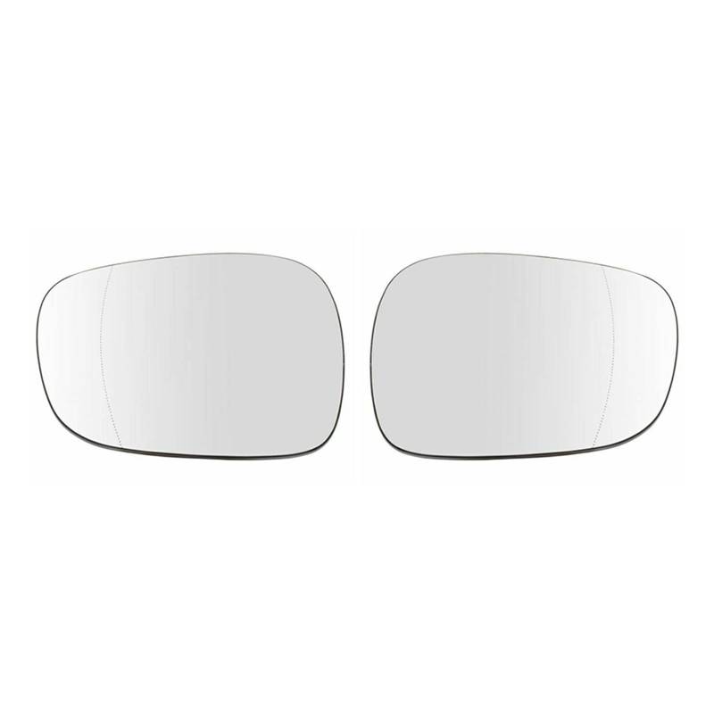 Ersatzspiegel Hinterer Beheizbarer Spiegelglas-Abdeckungsrahmen Blinker Unten Für X1 E84 X3 F25 2010 2011 2012 2013 Auto Links Rechts Außenspiegelglas(Heated Glass LR) von PUQWRIM