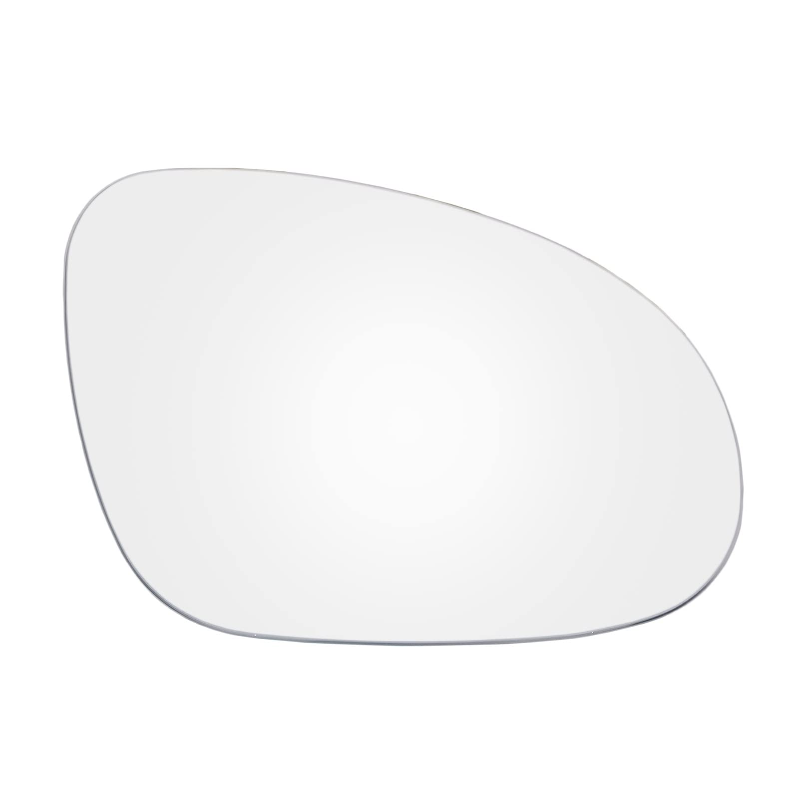 Ersatzspiegel Seite Spiegel Glas Weitwinkel Konvex Rückansicht Rück Außenspiegel Für VW Für Golf Für GTI 5 MK5 Für Jetta 06-10 Für Passat B6 3C Außenspiegelglas(Recht) von PUQWRIM
