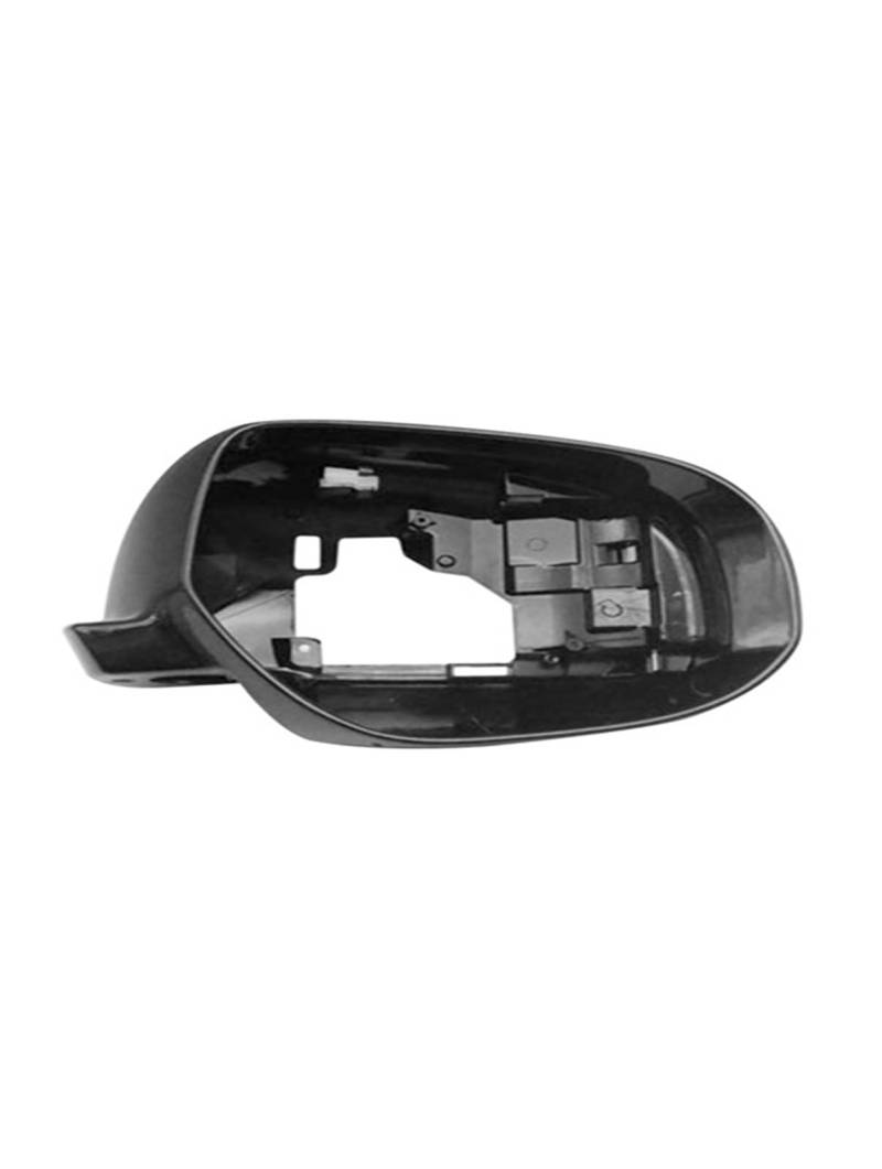 Ersatzspiegel Seite Spiegel Rahmen Halter Für Mitsubishi Für Outlander 2013 2014 2015 2016-2018 Glänzend Schwarz Flügel Gehäuse Glas Umgeben Trim Ersetzen Außenspiegelglas(Right Side RH) von PUQWRIM