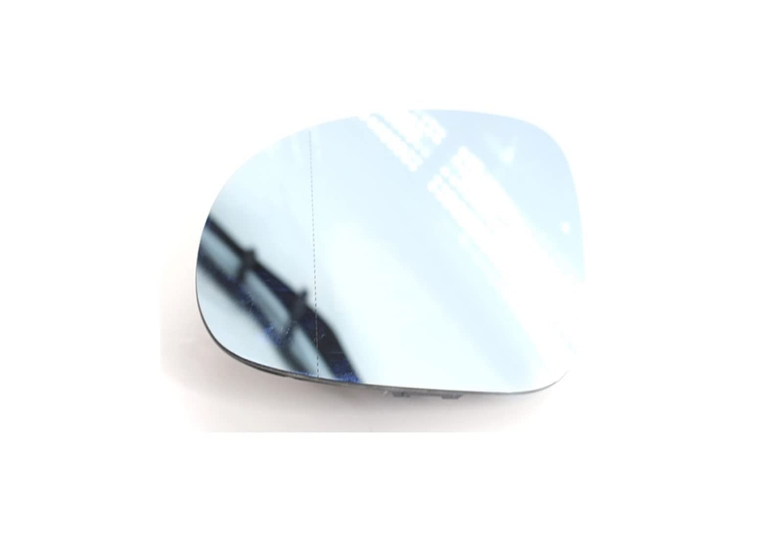Ersatzspiegel Spiegelglas Für VW Für Golf MK5 2005 2006 2007 2008 2009 Auto-Außenspiegelglas Mit Wärme-Rückspiegelglas-Seitenlinse Außenspiegelglas(Blue Driver Side) von PUQWRIM