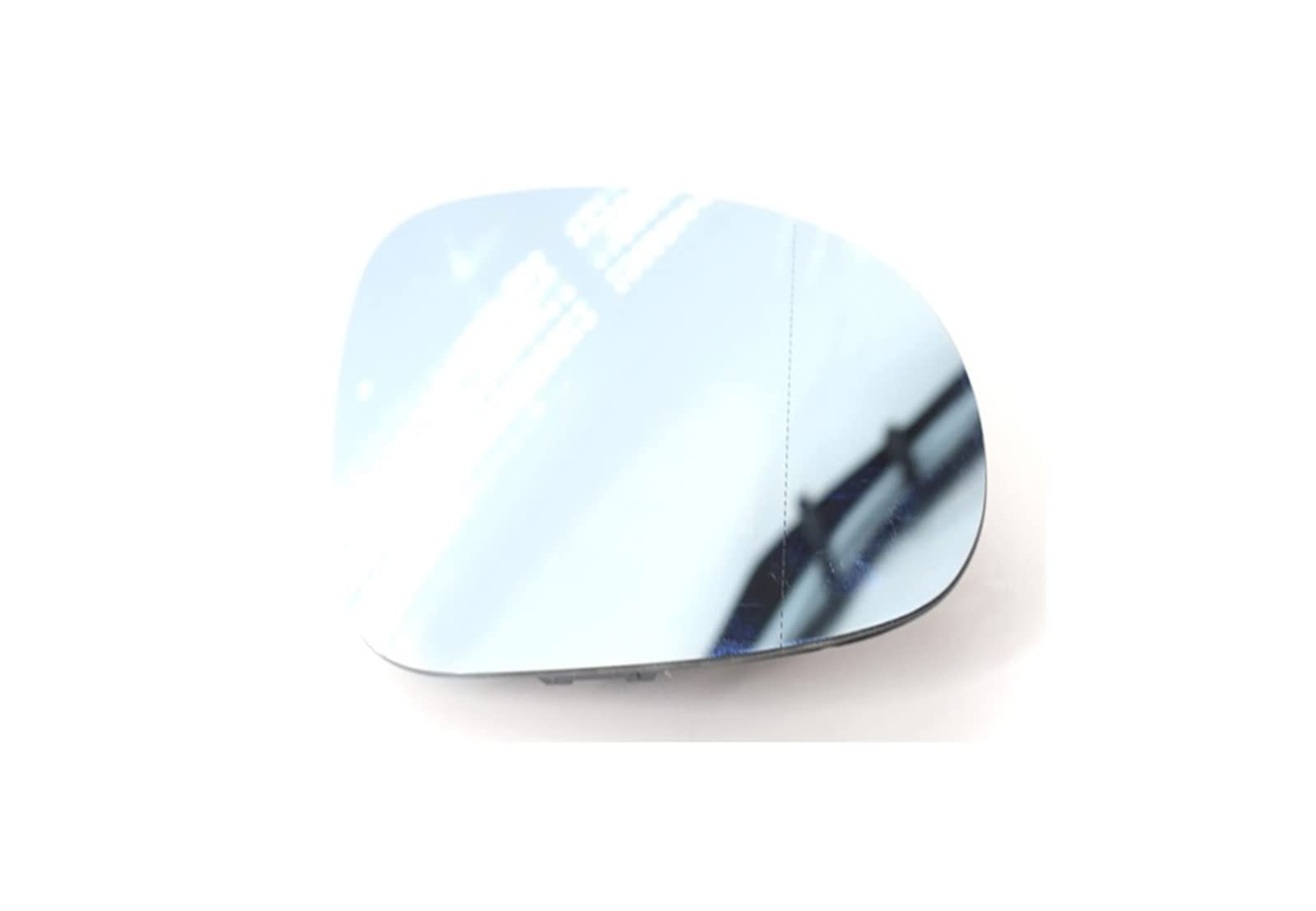 Ersatzspiegel Spiegelglas Für VW Für Golf MK5 2005 2006 2007 2008 2009 Auto-Außenspiegelglas Mit Wärme-Rückspiegelglas-Seitenlinse Außenspiegelglas(Blue Passenger Side) von PUQWRIM