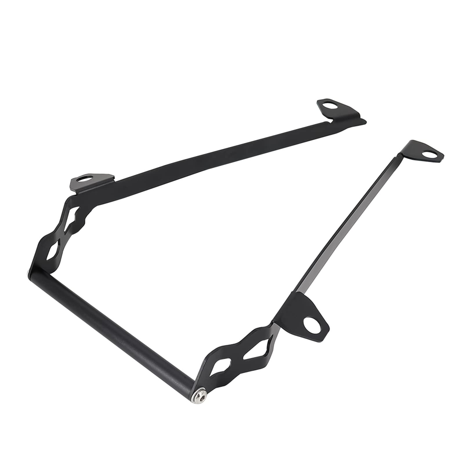 Motorrad Lenker Navigation Halterung Für Ducati Für Multistrada V4 S 2021 GPS Navigation Bord Unterstützung Für Multistrada V4s Motorrad Zubehör Handy(Schwarz) von PUQWRIM
