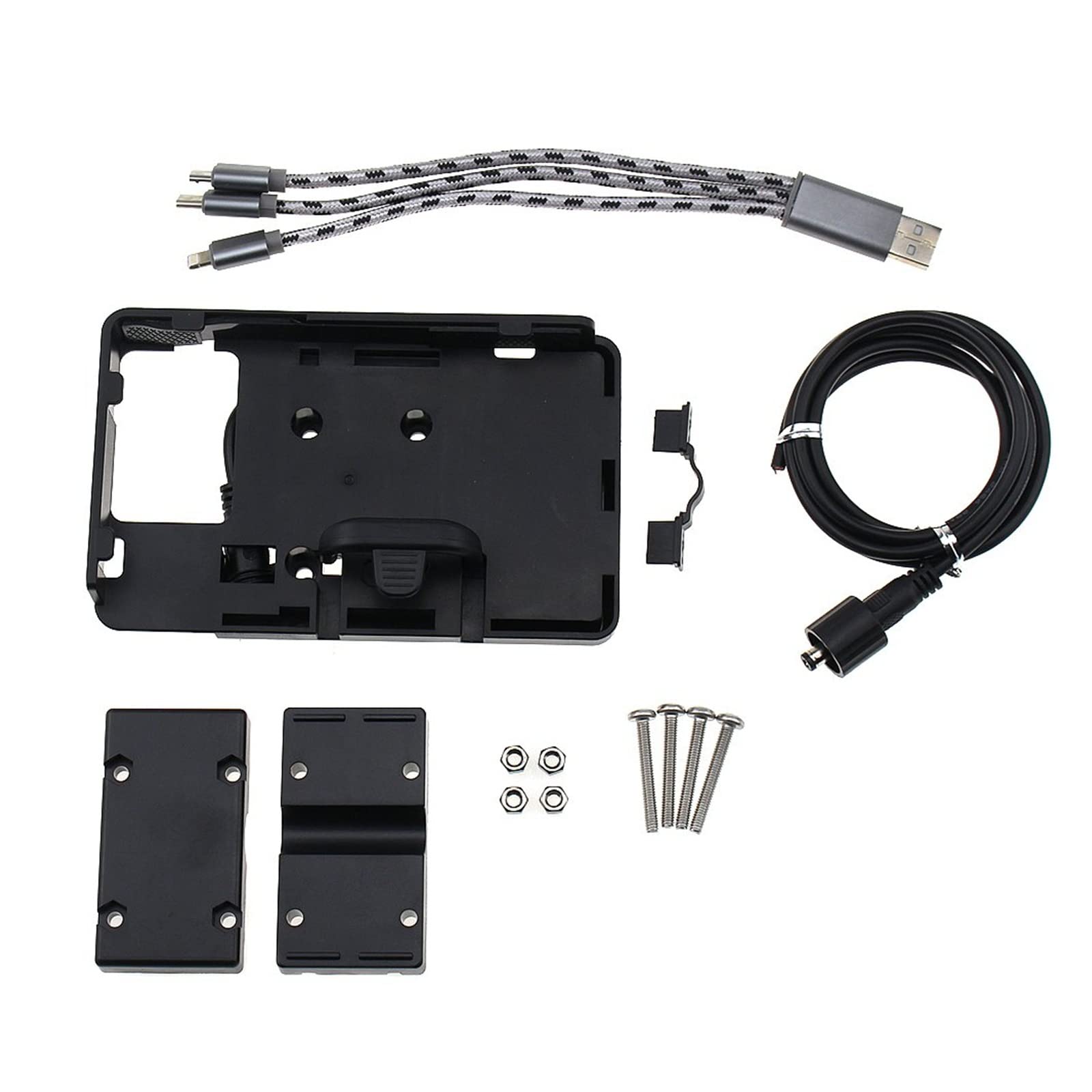 Motorrad Lenker Navigation Halterung Für Triumph GPS Motorrad Handy-Navigation Halterung Für Tiger 900 2020 Für Tiger 900 GT Pro Für Tiger 900 Für Rally Für Tiger 900 Für Rally(B) von PUQWRIM