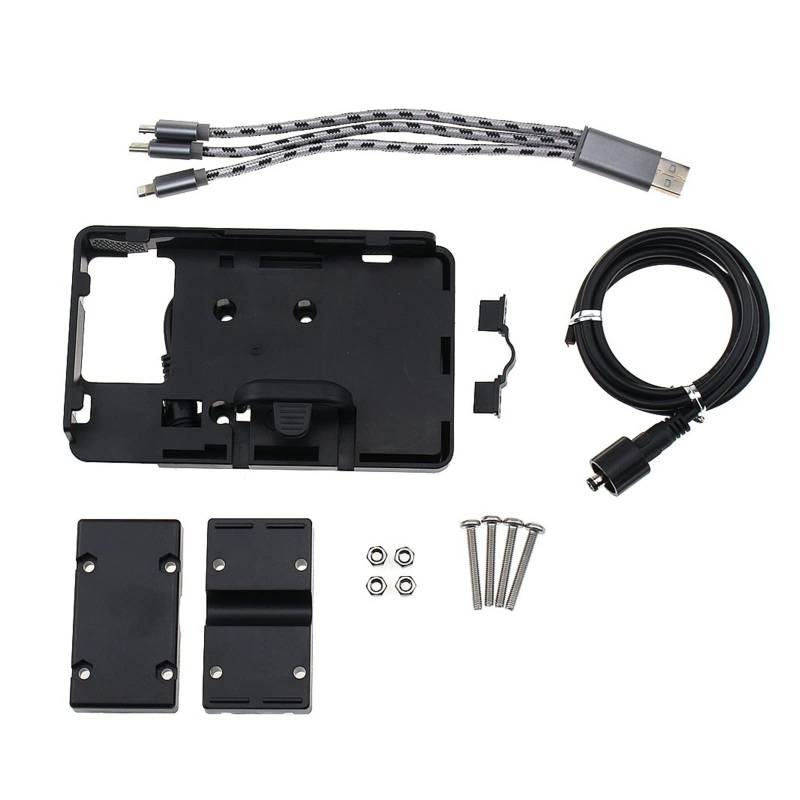 Motorrad Lenker Navigation Halterung Für Triumph GPS Motorrad Handy-Navigation Halterung Für Tiger 900 2020 Für Tiger 900 GT Pro Für Tiger 900 Für Rally Für Tiger 900 Für Rally(B) von PUQWRIM