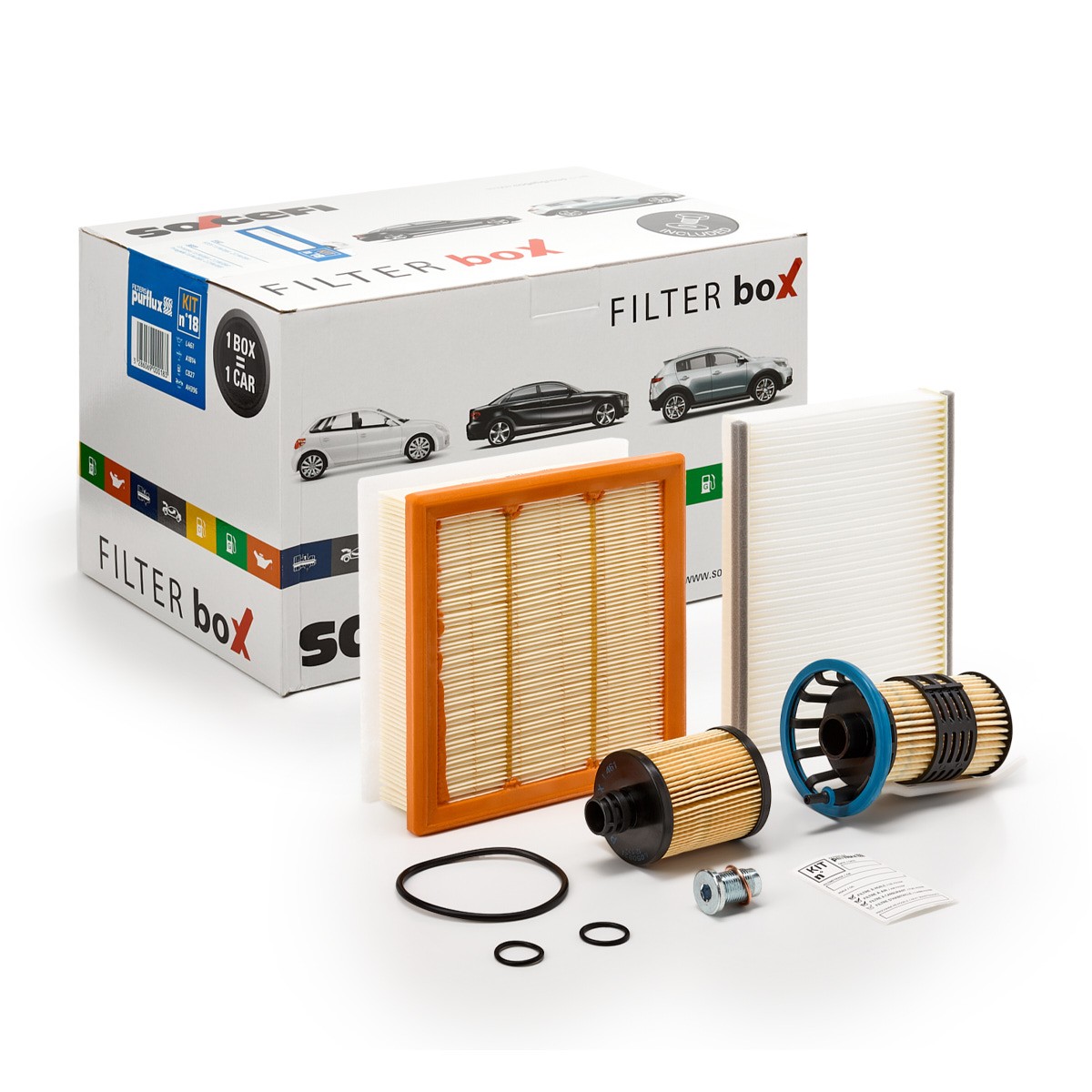 PURFLUX Filter-Satz FIAT,JEEP KIT18 PURFLUX Filter-Satz FIAT,JEEP KIT18 von PURFLUX