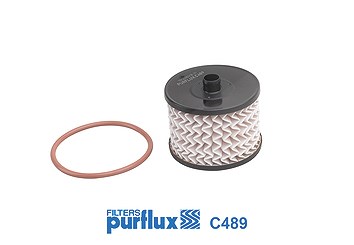 Purflux Kraftstofffilter [Hersteller-Nr. C489] für Citroën, Fiat, Ford, Lancia, Peugeot, Volvo von PURFLUX
