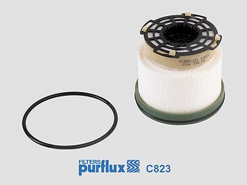 Purflux Kraftstofffilter [Hersteller-Nr. C823] für Ford von PURFLUX