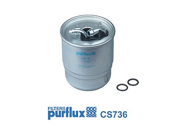Purflux Kraftstofffilter [Hersteller-Nr. CS736] für Jeep, Mercedes-Benz, Mitsubishi, Smart von PURFLUX