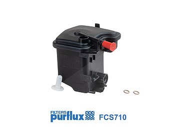 Purflux Kraftstofffilter [Hersteller-Nr. FCS710] für Citroën, Fiat, Ford, Mazda, Mini, Peugeot, Santana, Suzuki, Volvo von PURFLUX