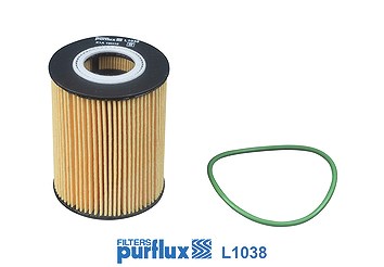 Purflux Ölfilter [Hersteller-Nr. L1038] für Porsche von PURFLUX