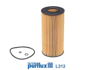 Purflux Ölfilter [Hersteller-Nr. L312] für Mercedes-Benz, Puch, Ssangyong von PURFLUX
