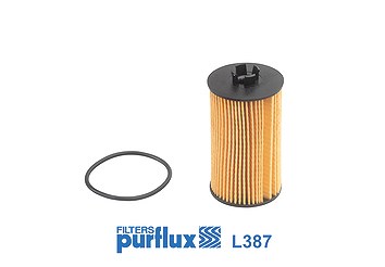 Purflux Ölfilter [Hersteller-Nr. L387] für Alfa Romeo, Chevrolet, Fiat, Opel, Saab, Vauxhall von PURFLUX
