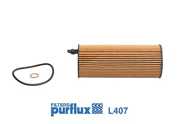 Purflux Ölfilter [Hersteller-Nr. L407] für Alpina, BMW von PURFLUX