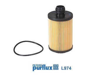 Purflux Ölfilter [Hersteller-Nr. L974] für Chevrolet, Jeep, Lancia, Maserati, Opel von PURFLUX