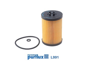 Purflux Ölfilter [Hersteller-Nr. L991] für Audi, Man, Seat, Skoda, VW von PURFLUX