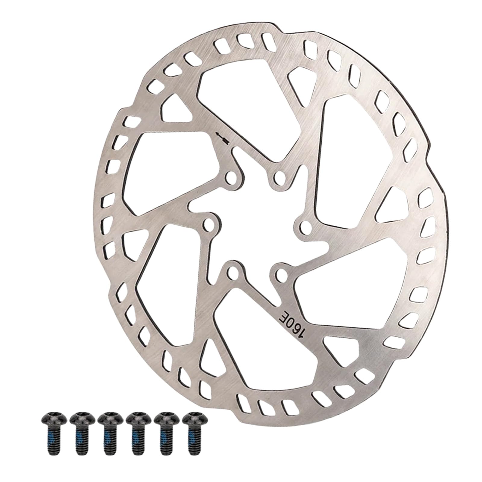 Edelstahl Fahrrad Scheibenbremse Rotor mit Schrauben Scheibenbremsenadapter Rennrad Bremsen Rotor Radfahren Zubehör Edelstahl Fahrrad Scheibenbremse Rotor mit Schrauben Scheibenbremsenadapter Rennrad Bremsen Rotor Radfahren Zubehör von PURPLELILY