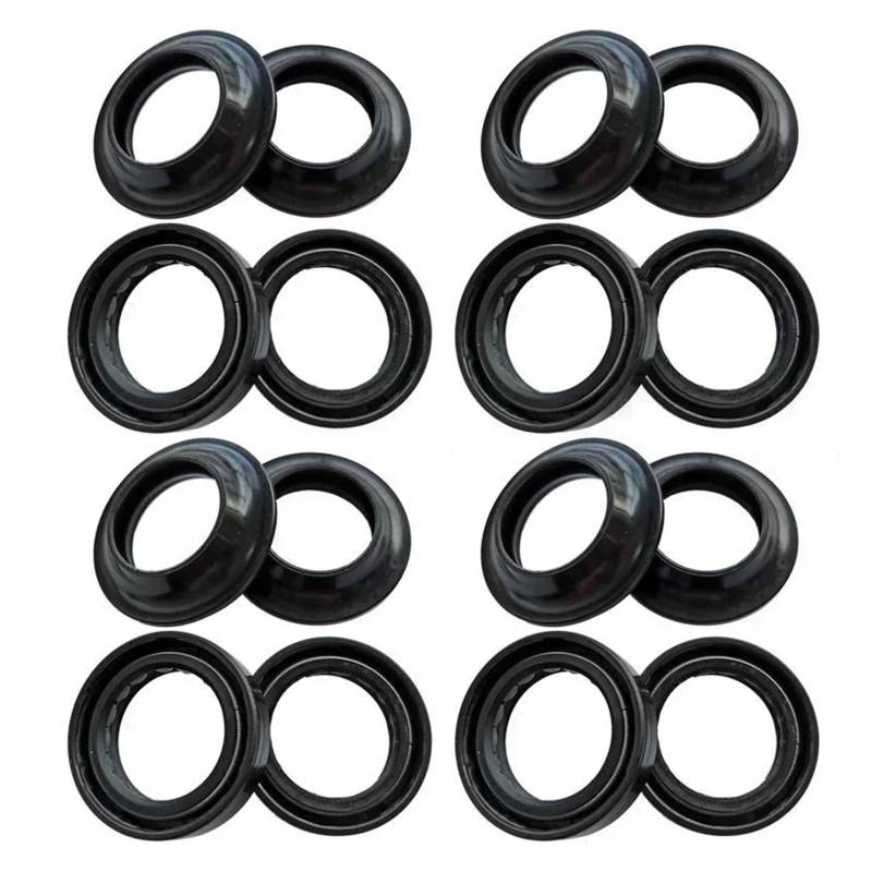 35x48x11 Front Shock Gabel Dämpfer Welle Öl Dichtung Halterungen 35 48 Staub Abdeckung for TLR250 TLR250F VT250 ALLE MODELLE VT TLR 250(8pc Seal 8pc Cover) von PUTHLLA