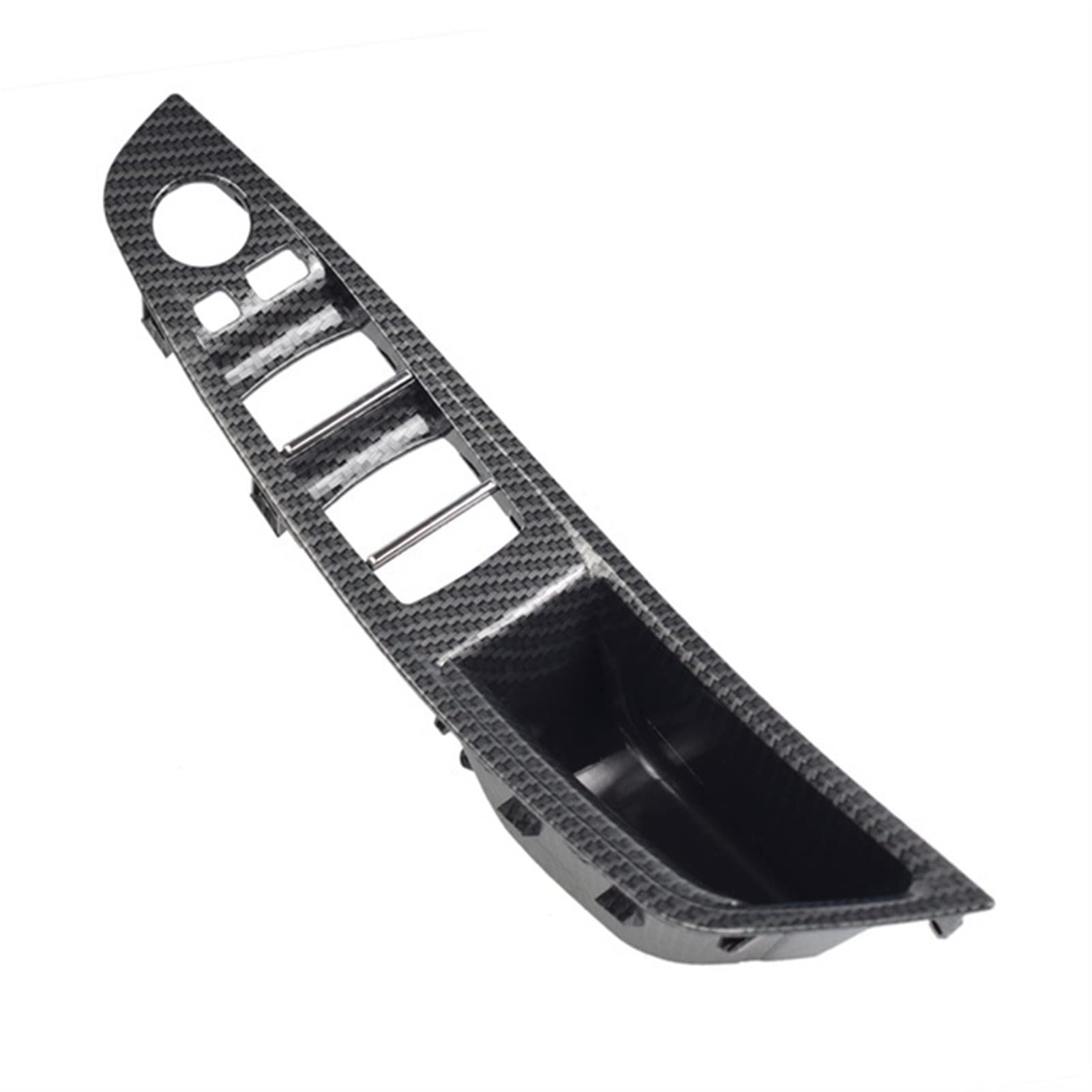 PUXJQ 1Pcs Auto Rechts Links Innere Türverkleidung Griff Pull Trim Cover Für BMW F10 F11 F18 5 Series 2010-2016(Carbon-RHD-1) von PUXJQ