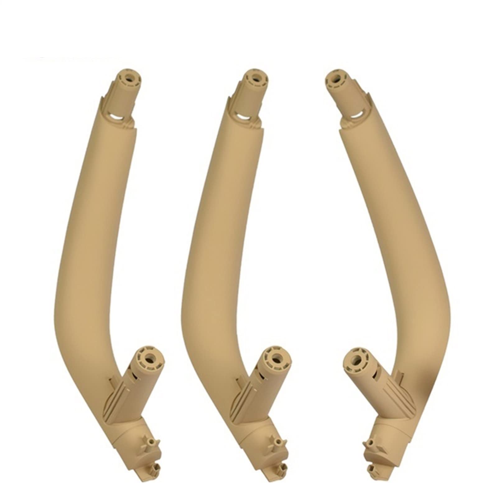 PUXJQ 3 Teile/Satz Schwarz Beige ABS Innen Türgriff Trim Abdeckung Für BMW X5 X6 F15 F16 2014 2015 2016 2017 2018 LHD RHD(Beige-RHD) von PUXJQ