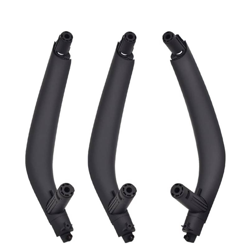 PUXJQ 3 Teile/Satz Schwarz Beige ABS Innen Türgriff Trim Abdeckung Für BMW X5 X6 F15 F16 2014 2015 2016 2017 2018 LHD RHD(Black-RHD) von PUXJQ