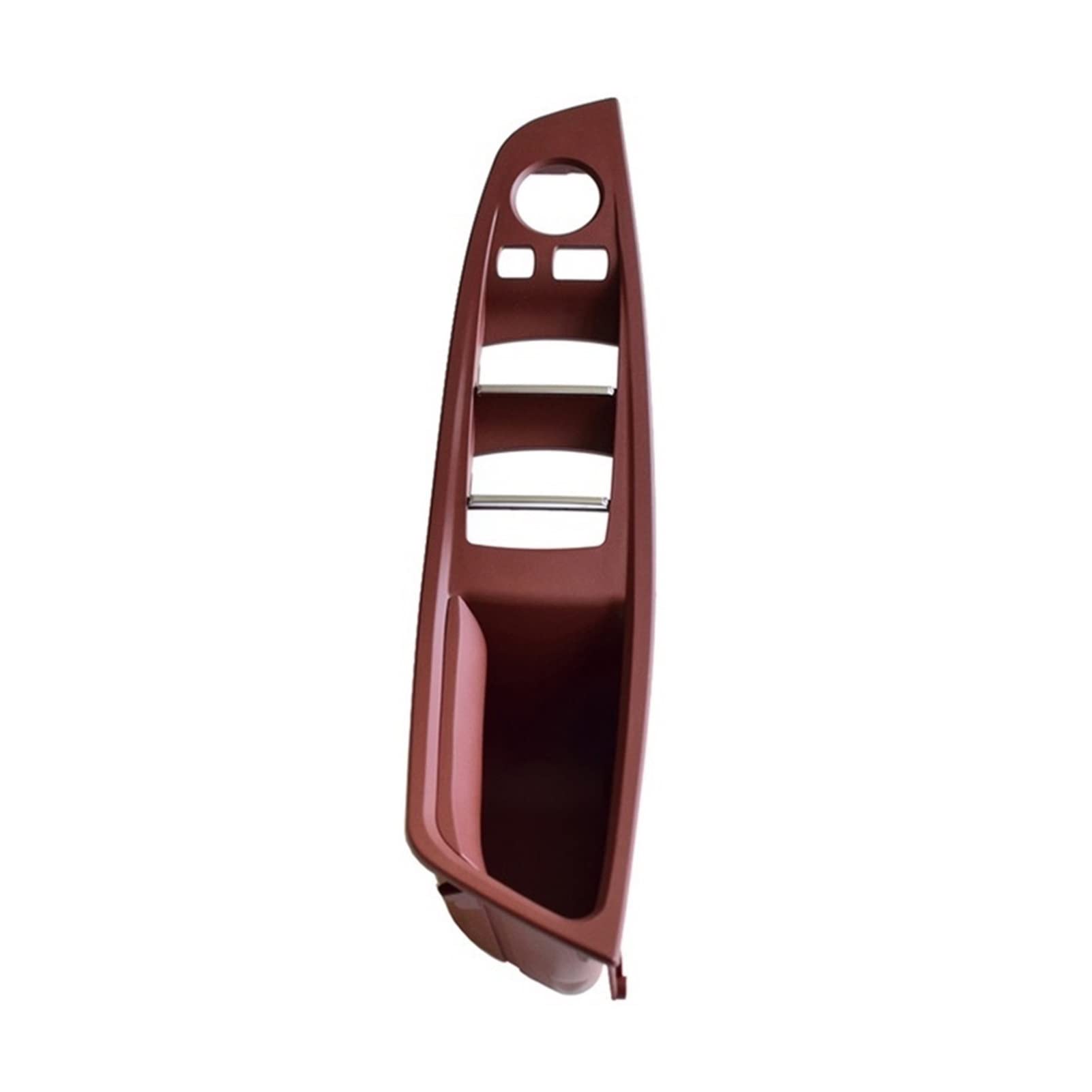 PUXJQ Armlehne Auto Rechts Vorne Fahrersitz RHD Innentürgriff Innenverkleidung Zugverkleidung Für BMW 5er F10 F11 F18(Wine Red-RHD) von PUXJQ