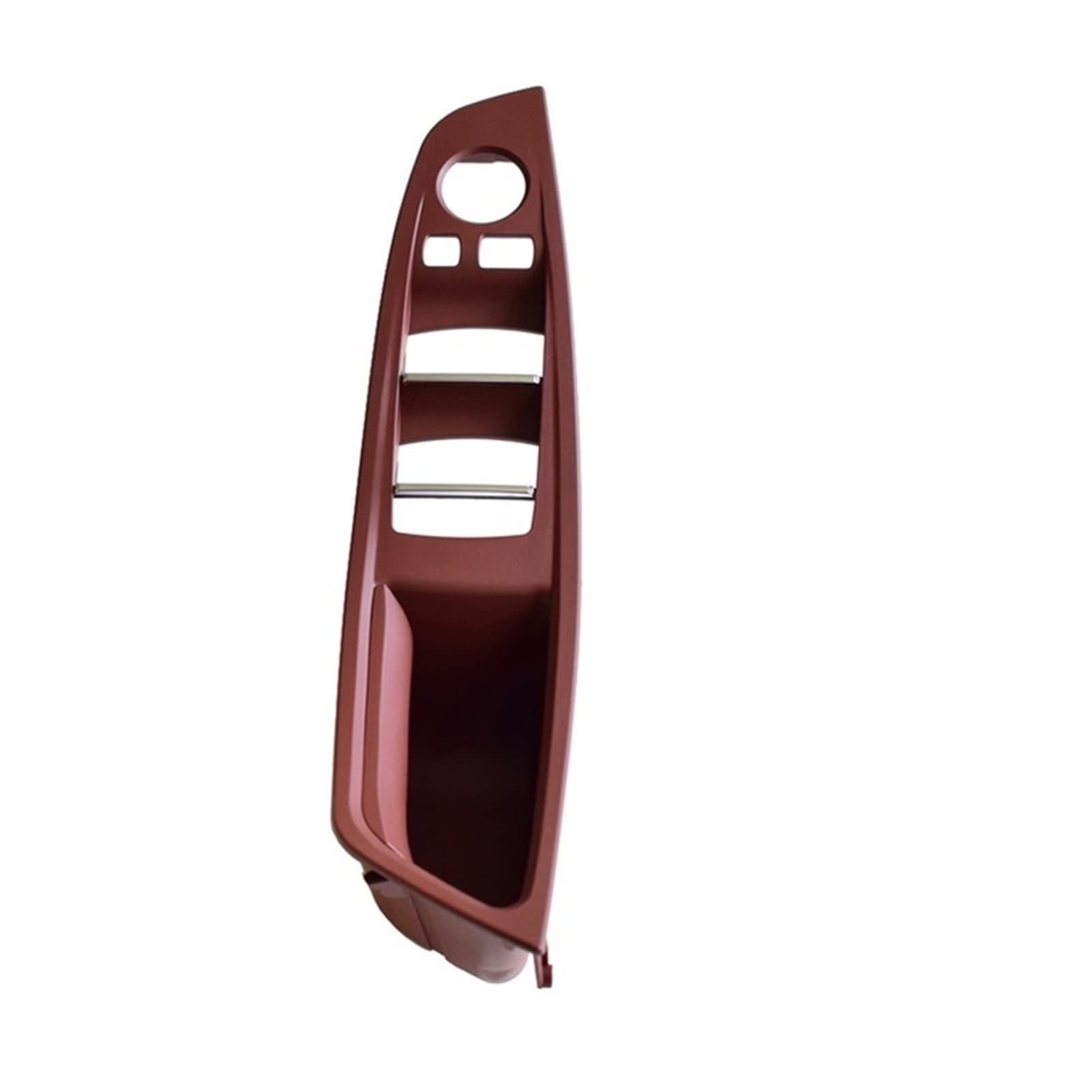 PUXJQ Auto Innengriff Innen Rechts Fahrertür Verkleidung Pull Trim Cover Für BMW 5er F10 F11 520 525 Beige Schwarz Rot-Wein(Wine Red-RHD) von PUXJQ