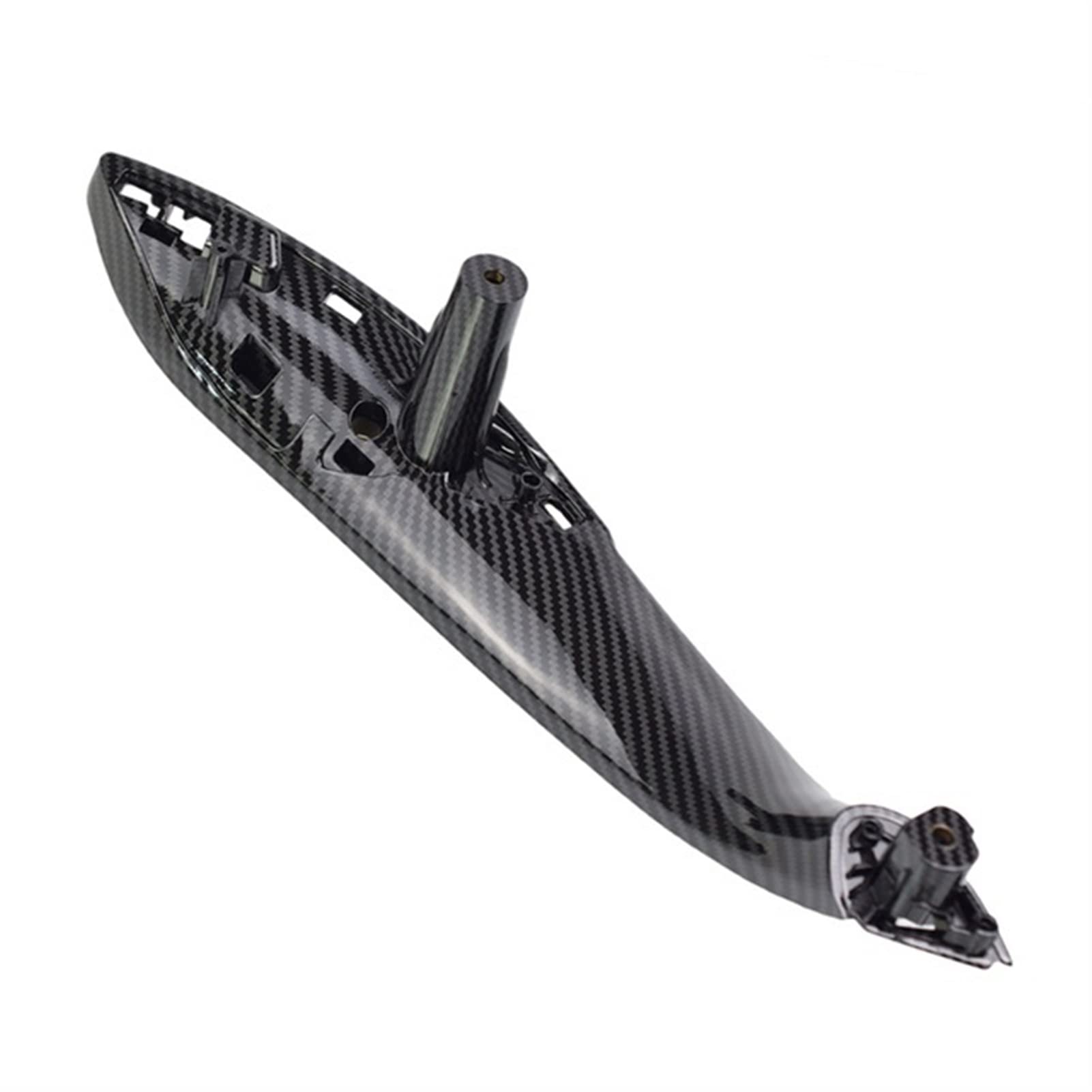 PUXJQ Auto Innentürgriff Pull Trim Cover Für BMW F30 F31 F32 F33 F34 F35 F36 F80 Links Rechts Innenverkleidung Schwarz Beige Kohlefaser(CarbonF-Rear-Left) von PUXJQ