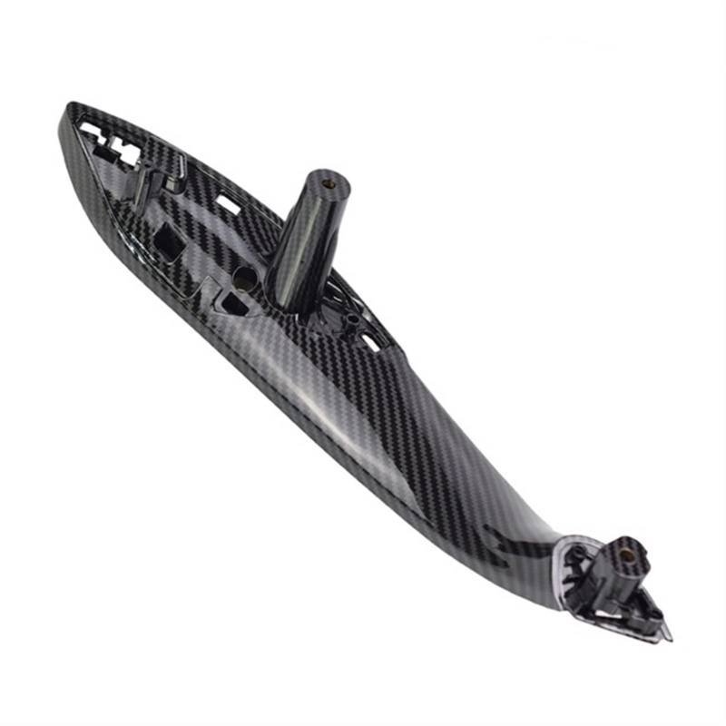 PUXJQ Auto Innentürgriff Pull Trim Cover Für BMW F30 F31 F32 F33 F34 F35 F36 F80 Links Rechts Innenverkleidung Schwarz Beige Kohlefaser(CarbonF-Rear-Left) von PUXJQ