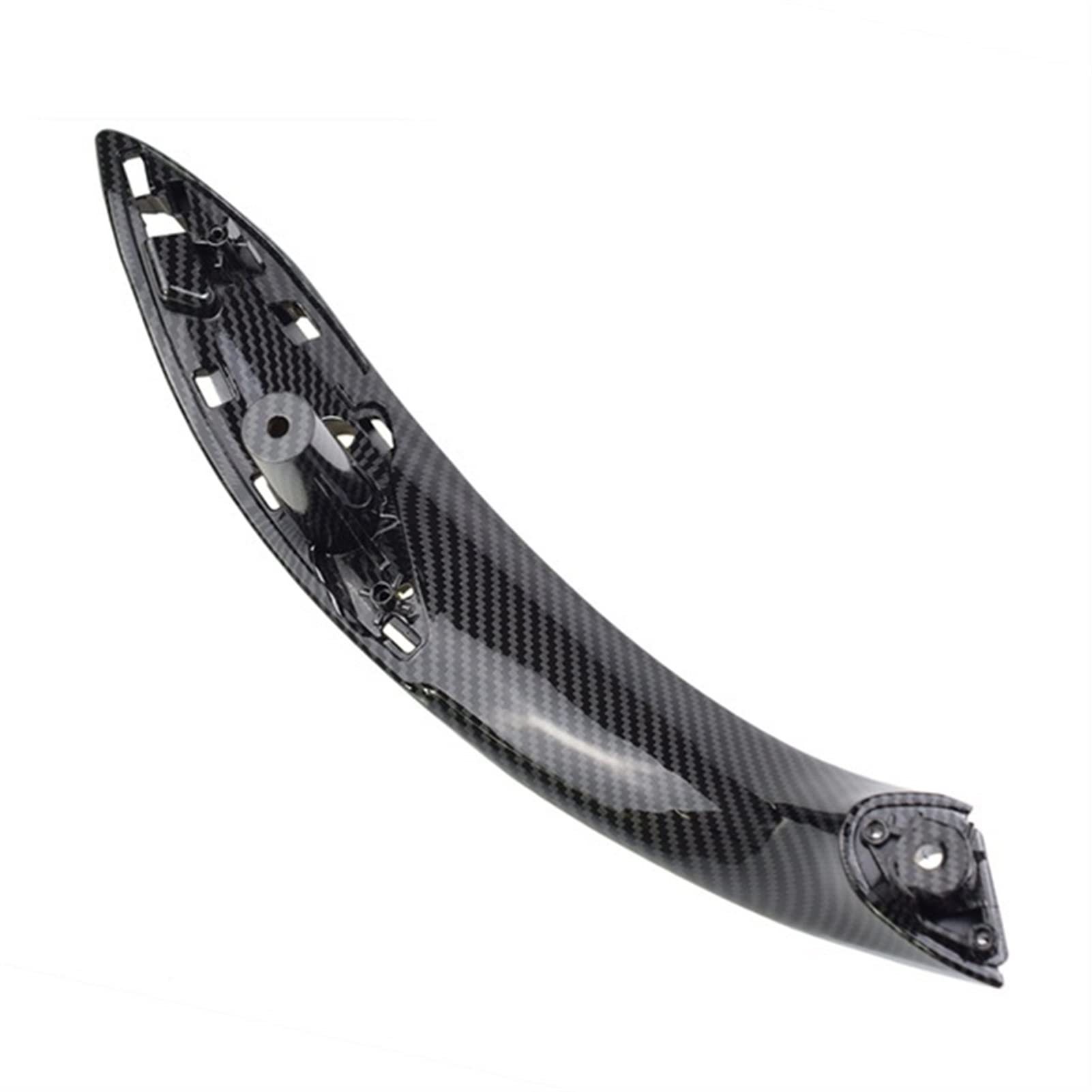 PUXJQ Auto Innentürgriff Pull Trim Cover Für BMW F30 F31 F32 F33 F34 F35 F36 F80 Links Rechts Innenverkleidung Schwarz Beige Kohlefaser(CarbonF-Rear-Right) von PUXJQ