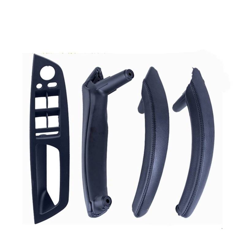 PUXJQ Auto Innentürverkleidung Griff Pull Trim Cover Für BMW E70 X5 E71 E72 X6 SAV(LHD-Black-Hige) von PUXJQ
