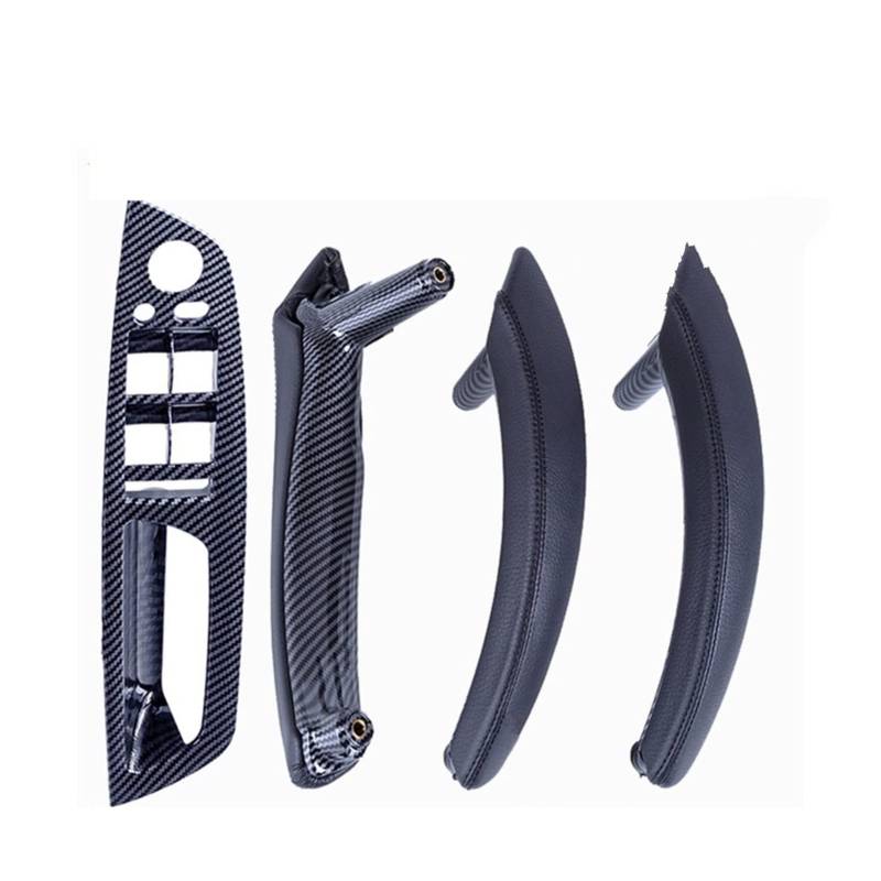 PUXJQ Auto Innentürverkleidung Griff Pull Trim Cover Für BMW E70 X5 E71 E72 X6 SAV(LHD-CF-Hige) von PUXJQ