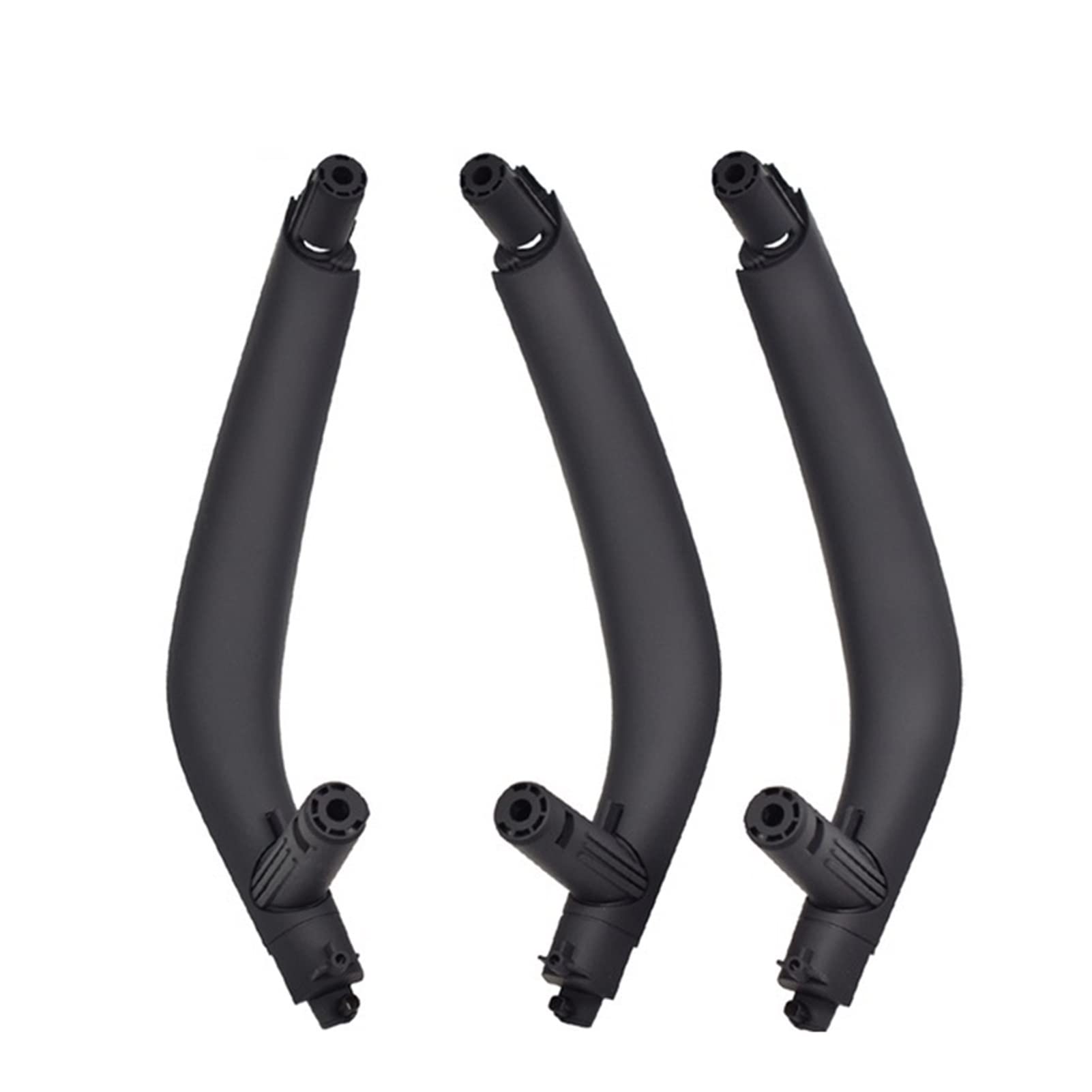 PUXJQ Auto Innentürverkleidung Griff Pull Trim Cover Für BMW F15 X5 F16 X6 2014-2018(Black-LHD) von PUXJQ