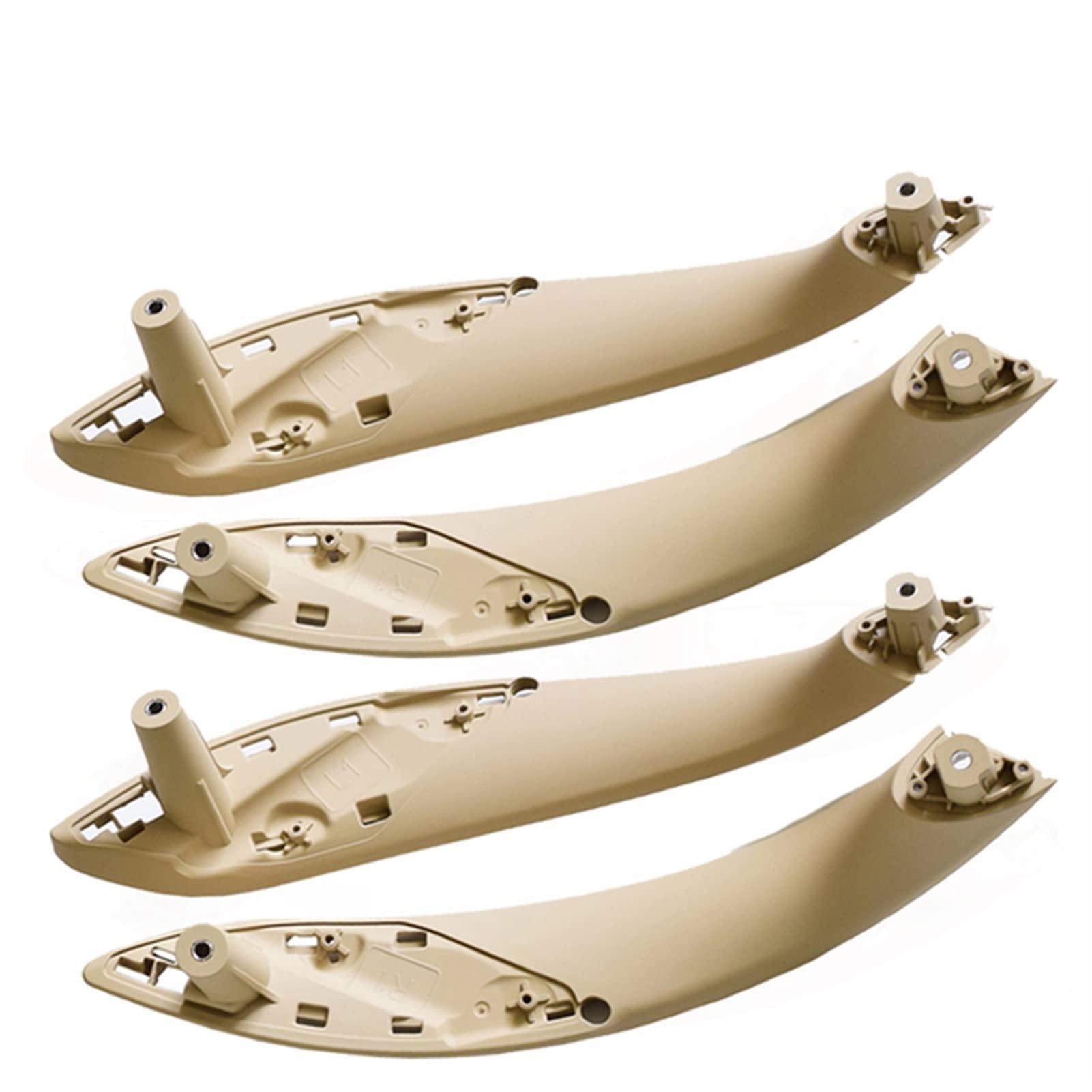 PUXJQ Auto Innentürverkleidung Zuggriff Auto Innentür Armlehne Zubehör Für BMW 3er F30 F35 316 318 320 323 12-17(Beige) von PUXJQ
