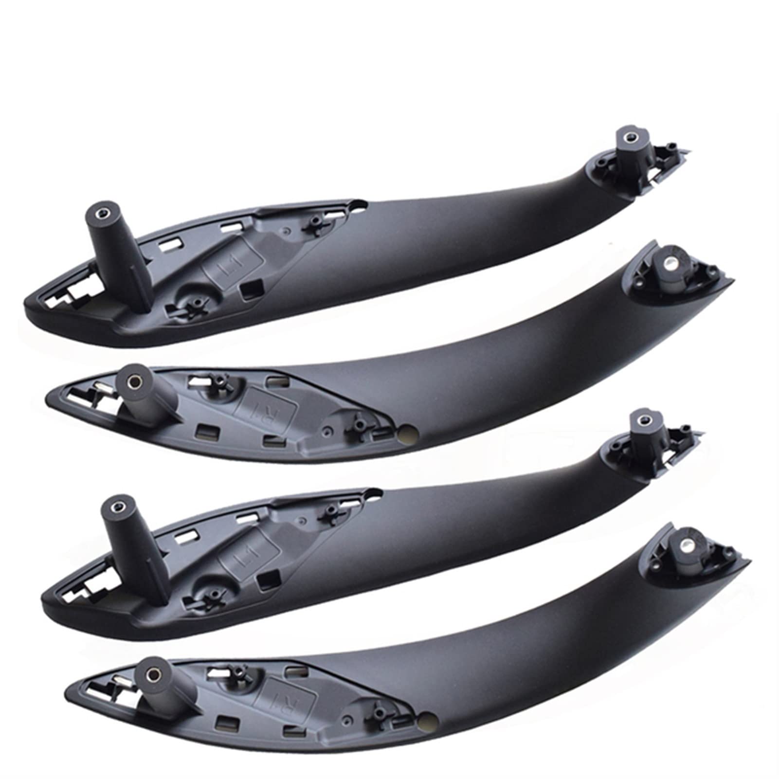 PUXJQ Auto Innentürverkleidung Zuggriff Auto Innentür Armlehne Zubehör Für BMW 3er F30 F35 316 318 320 323 12-17(Black) von PUXJQ