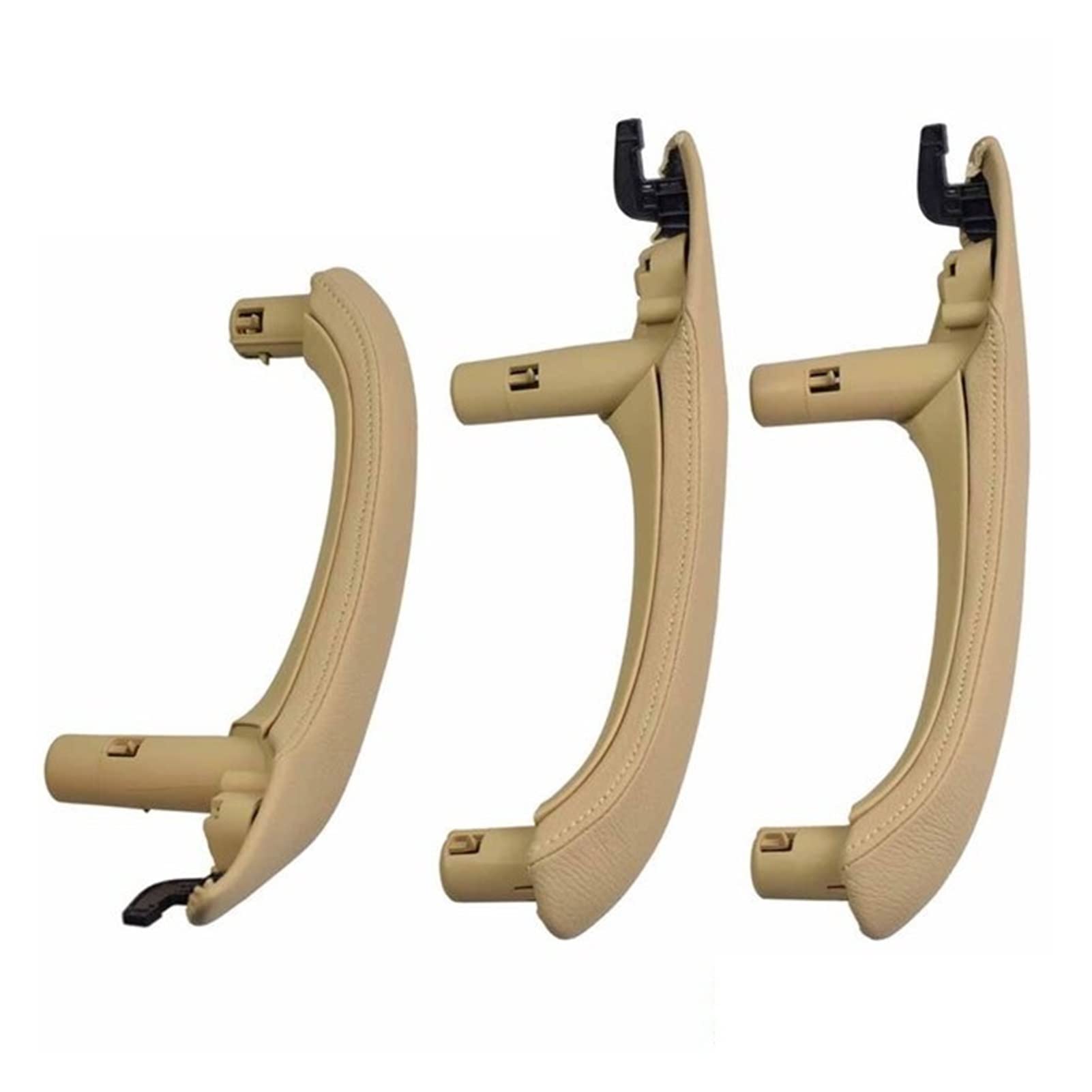 PUXJQ Auto Links/Rechts Innentürgriff Türverkleidung Zugverbinder Für BMW X3 X4 F25 F26 2010-2017 Autoinnenausstattung(LHD Beige 3pcs) von PUXJQ