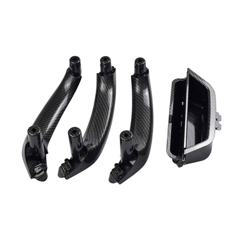 PUXJQ Auto Links/Rechts Innentürgriff Türverkleidung Zugverbinder Zubehör Für BMW X3 X4 F25 F26 2010-2017 Autoinnenausstattung(CF-4pcs) von PUXJQ