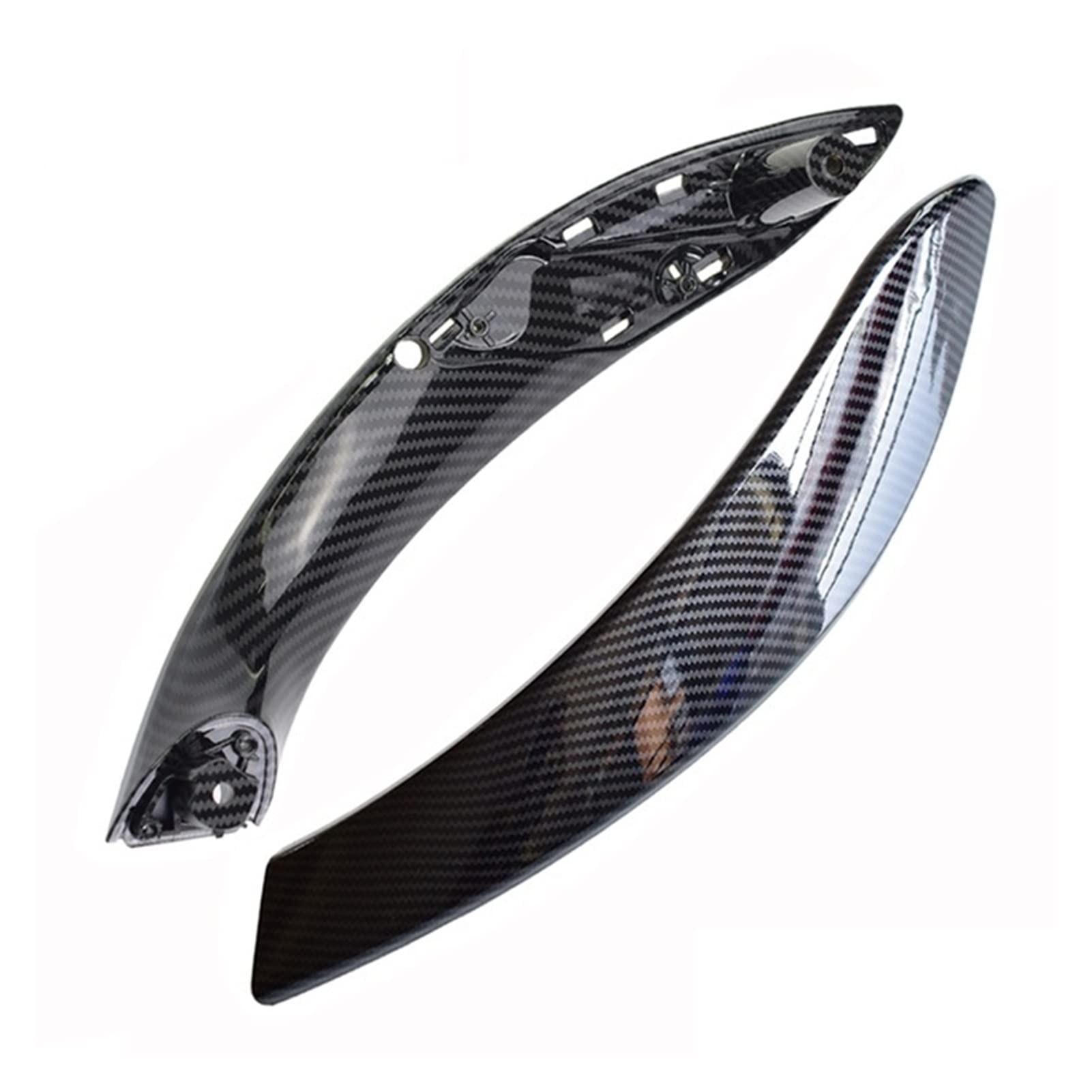 PUXJQ Auto Links Rechts Innentür Armlehne Verkleidung Griff Pull Trim Cover Für BMW 3er 2013-2018 F30 F32 F33 F34 F35 F36 F82(Front-Right-Set) von PUXJQ