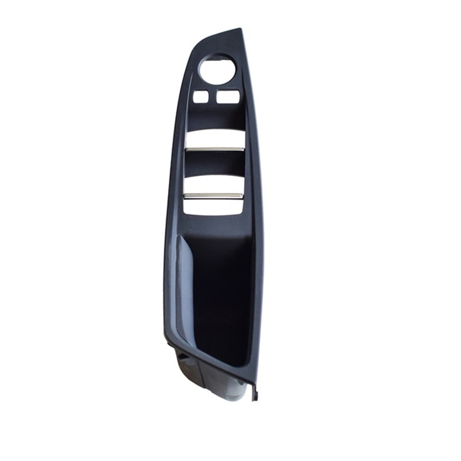 PUXJQ Auto Rechtslenker RHD Innen Türgriff Panel Cover Beige/Schwarz Oyster Mokka Für BMW 5er F10 F11 520 525(Black-RHD) von PUXJQ