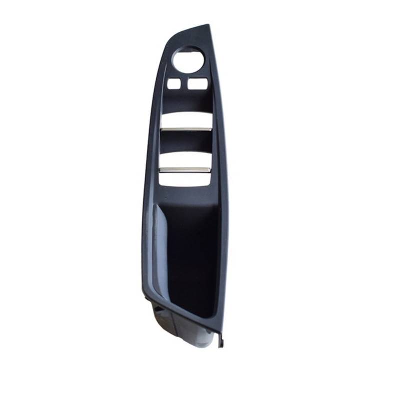 PUXJQ Auto Rechtslenker RHD Innen Türgriff Panel Cover Beige/Schwarz Oyster Mokka Für BMW 5er F10 F11 520 525(Black-RHD) von PUXJQ