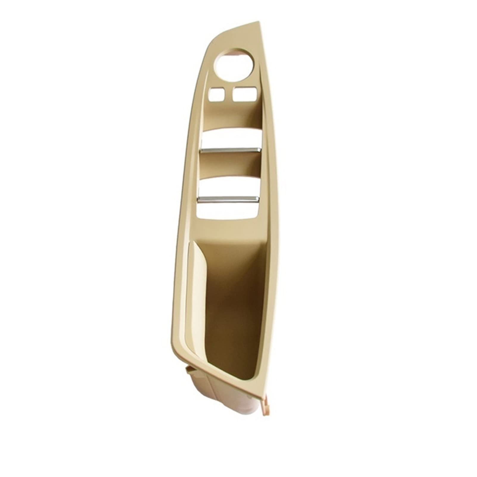 PUXJQ Autoinnengriff Innentür Armlehne Panel Pull Trim Cover Autozubehör Für BMW F10 F11 520i 528i 535i 2010-2016 RHD(Beige-RHD) von PUXJQ