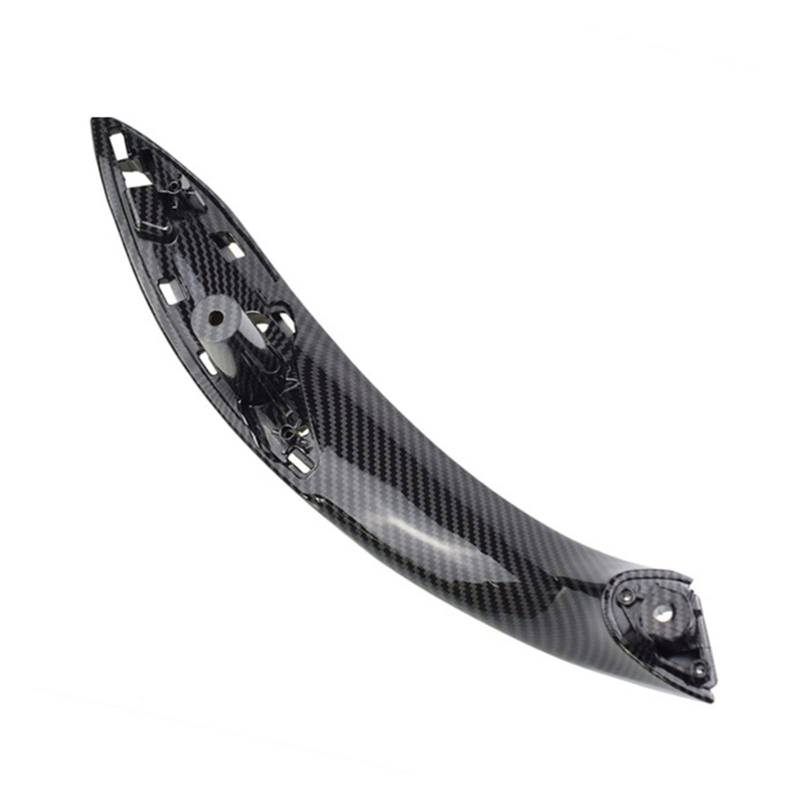 PUXJQ Autoinnengriff Innentürverkleidung Pull Trim Cover Carbon Fiber Beige Schwarz Links Rechts Für BMW F30 F31 F32 F33 F34 F35 F36 F80(CarbonF-Rear-Right) von PUXJQ