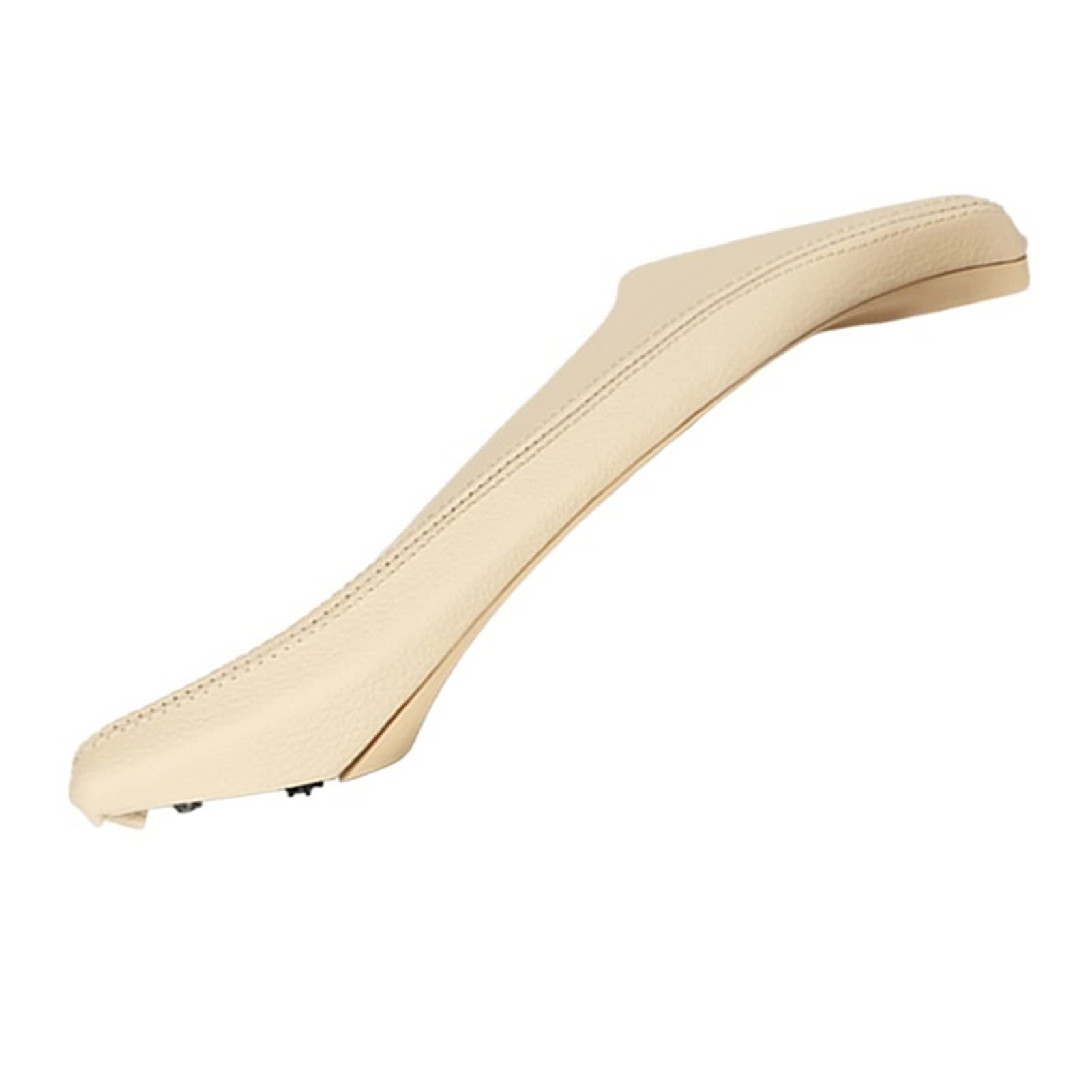 PUXJQ Beige/Schwarz Auto Links Rechts Innentürgriff Panel Pull Trim Cover Für BMW 5er F10 F18 520i 525i 528i 530(Beige-Left-LHD) von PUXJQ