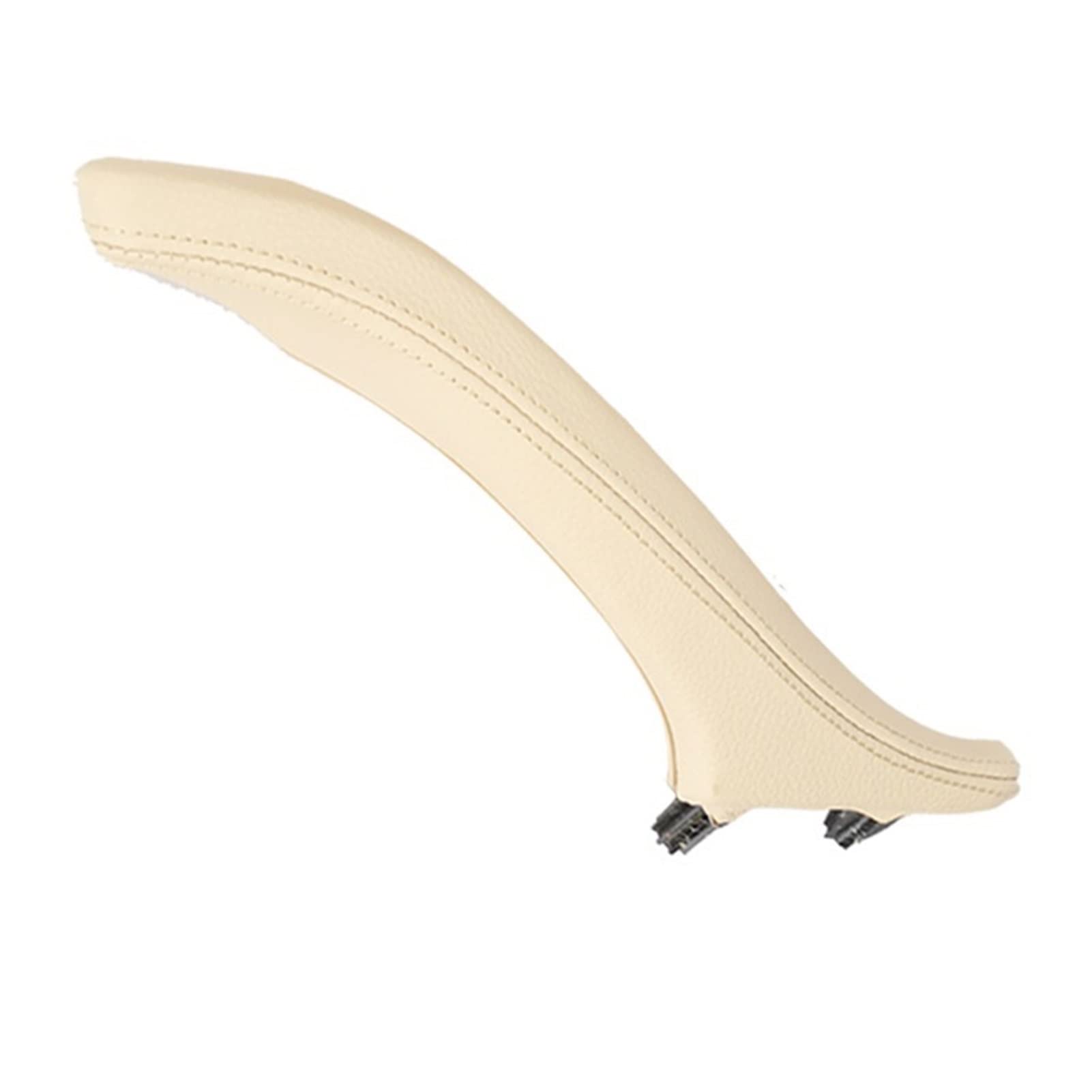 PUXJQ Beige/Schwarz Auto Links Rechts Innentürgriff Panel Pull Trim Cover Für BMW 5er F10 F18 520i 525i 528i 530(Beige-Right-LHD) von PUXJQ
