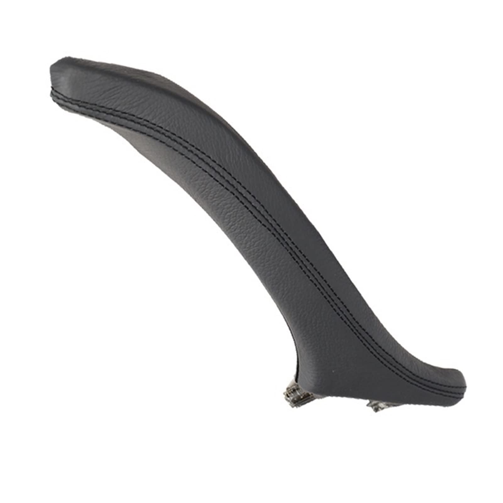 PUXJQ Beige/Schwarz Auto Links Rechts Innentürgriff Panel Pull Trim Cover Für BMW 5er F10 F18 520i 525i 528i 530(Black-Right-LHD) von PUXJQ