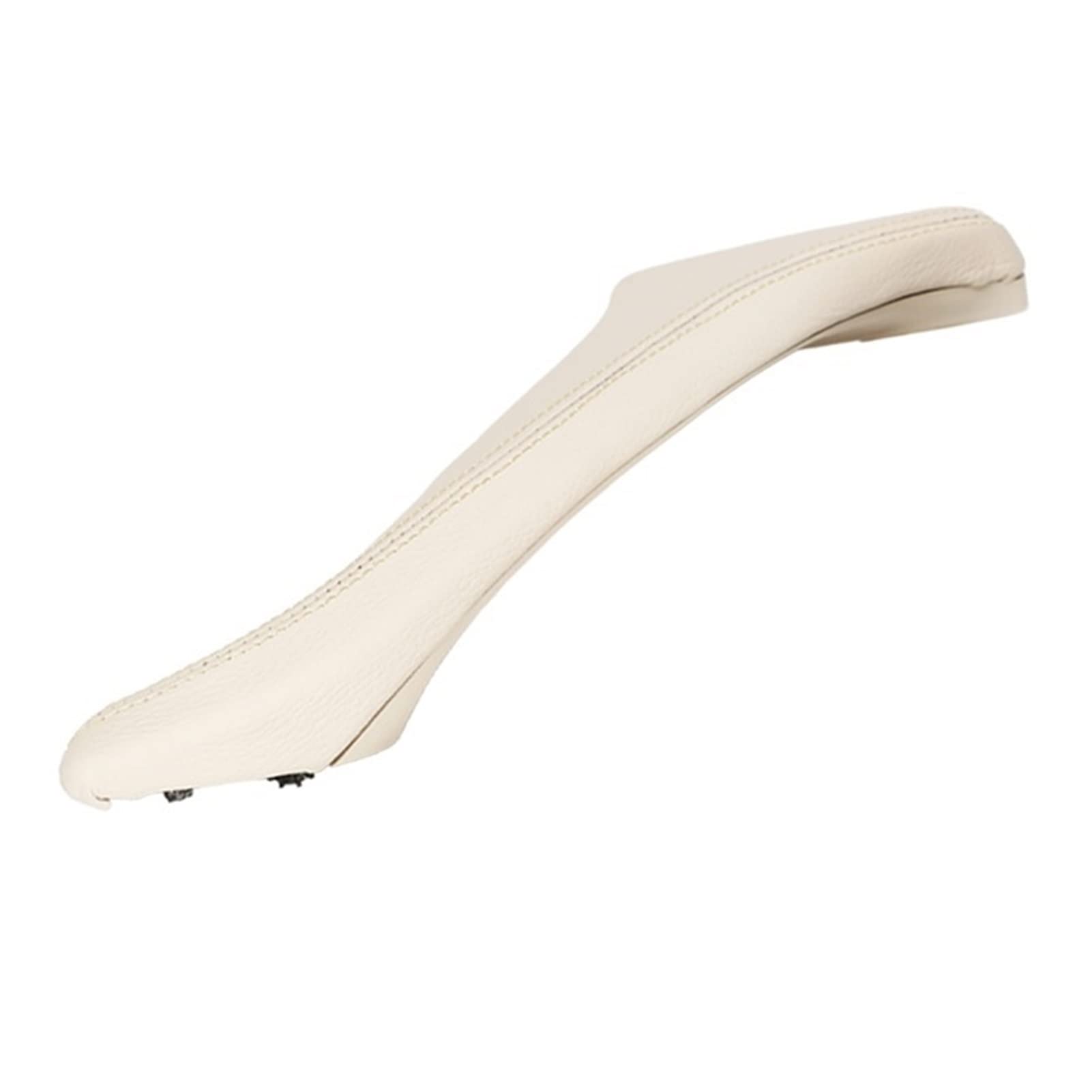 PUXJQ Beige/Schwarz Auto Links Rechts Innentürgriff Panel Pull Trim Cover Für BMW 5er F10 F18 520i 525i 528i 530(Oyster-Left-LHD) von PUXJQ