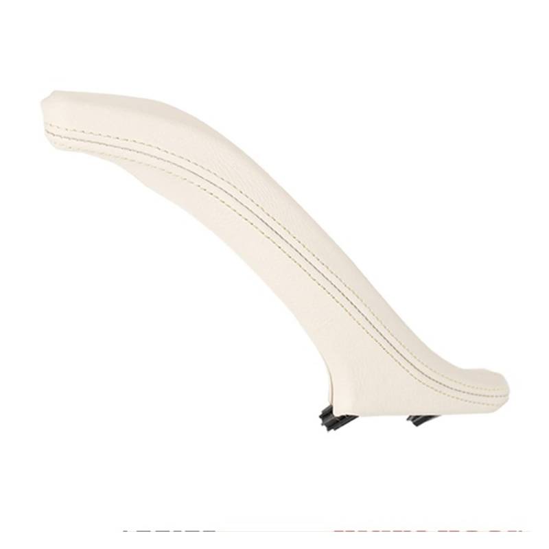 PUXJQ Beige/Schwarz Auto Links Rechts Innentürgriff Panel Pull Trim Cover Für BMW 5er F10 F18 520i 525i 528i 530(Oyster-Right-LHD) von PUXJQ