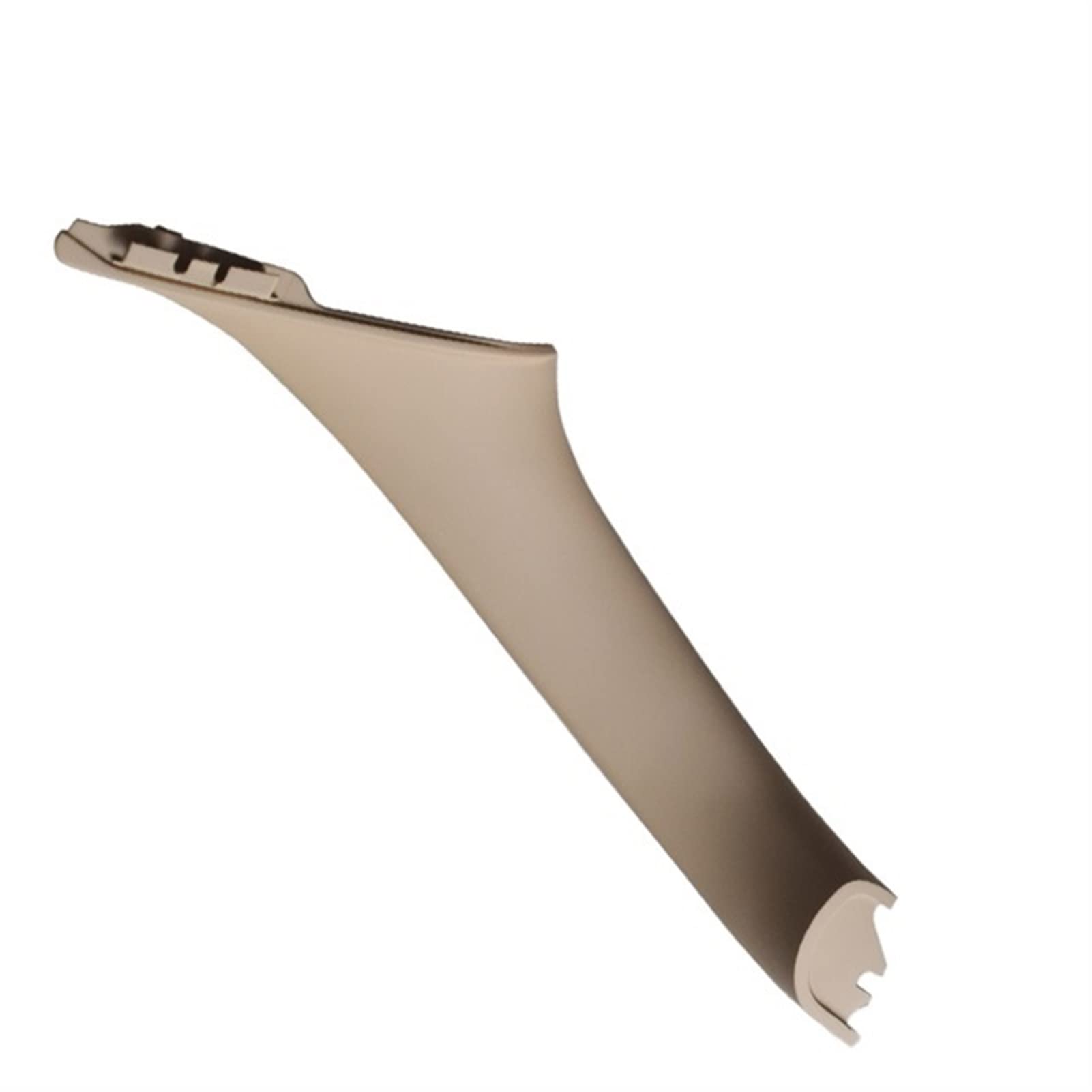 PUXJQ Beige Schwarz Auto Links Rechts Innen Innengriffe Innentürverkleidung Griffleistenabdeckung Für BMW 5er F10 F11(Beige-White-Left) von PUXJQ
