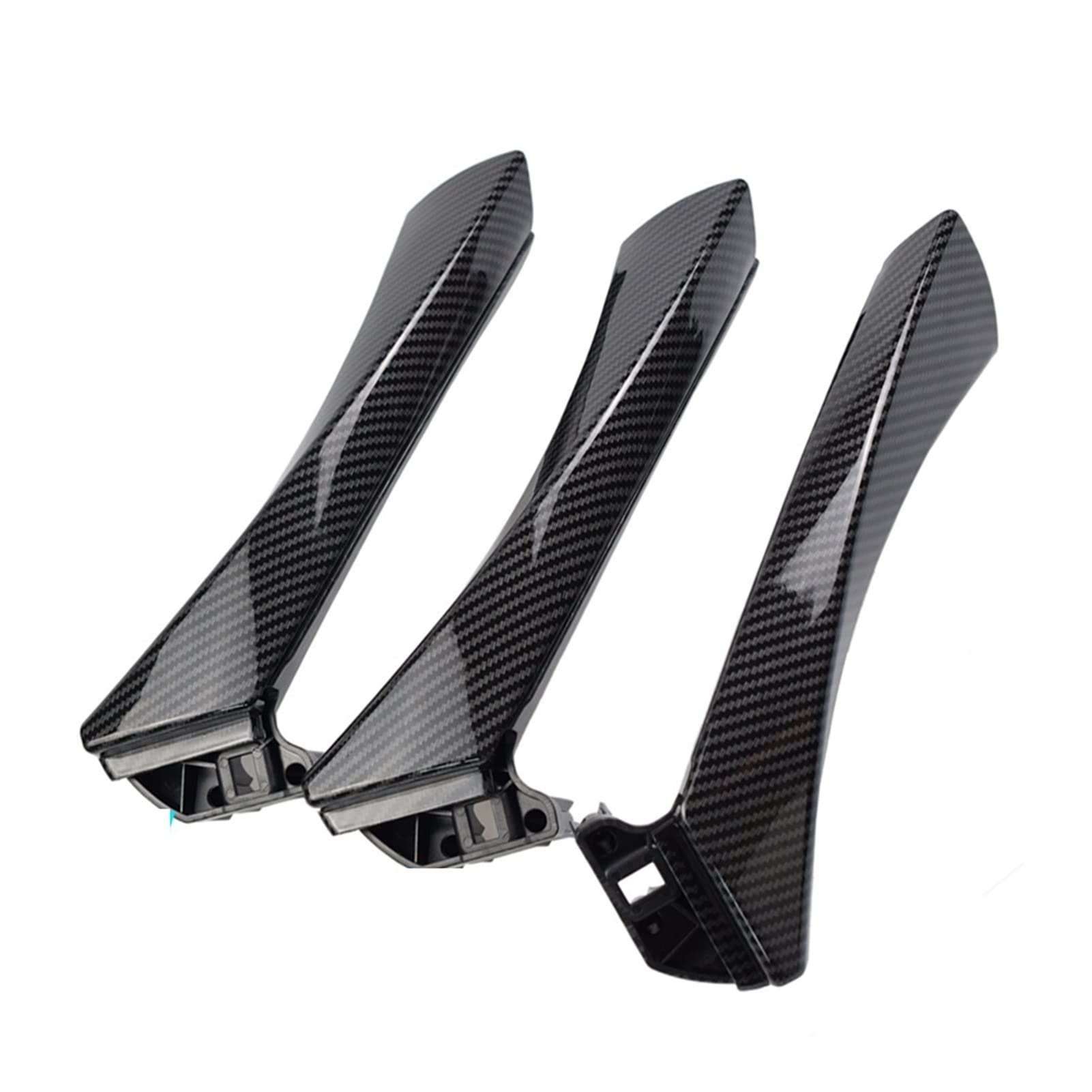 PUXJQ Carbon-Faser-Auto-Innengriff Innentür Armlehne Panel Pull Trim Cover Für BMW 3er E90 E91 E92 316 318 320 325 328i(Carbon Fiber-RHD) von PUXJQ