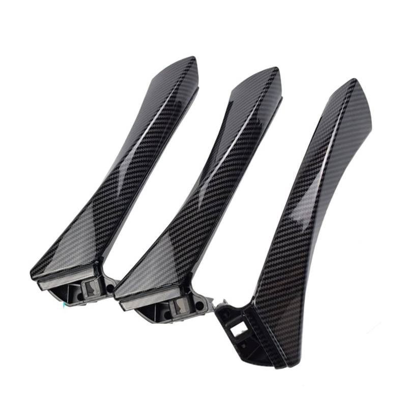 PUXJQ Carbon-Faser-Auto-Innengriff Innentür Armlehne Panel Pull Trim Cover Für BMW 3er E90 E91 E92 316 318 320 325 328i(Carbon Fiber-RHD) von PUXJQ